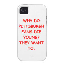 i hate pittsburgh vibe iPhone 4 cover
