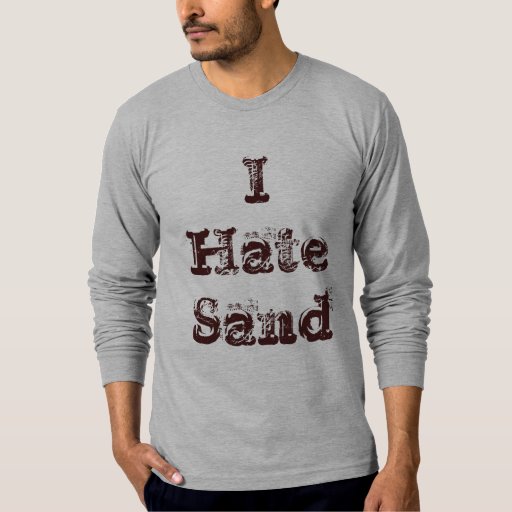 t shirt sand