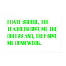 i hate school posters