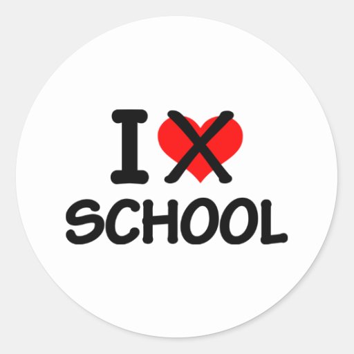 71-i-hate-school-stickers-and-i-hate-school-sticker-designs-zazzle