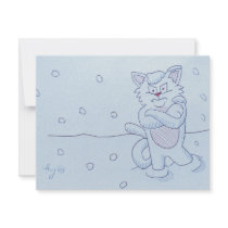 I hate snow! invitations by mike_jory I hate snow! invitations