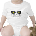 I Hate Sunny Days t-shirts
