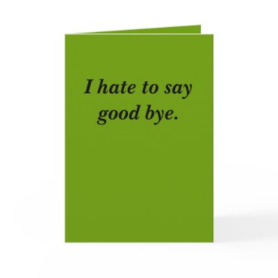 Bye Greetings