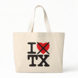 I Hate TX - Texas Canvas Bags