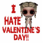 i hate valentines day emo punk girl photo cut out