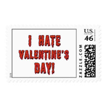 I Hate Valentine's Day Postage