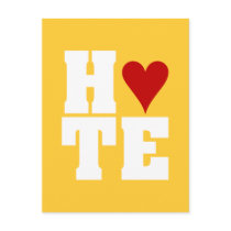 I Hate Valentine's Day Postcard