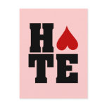 I Hate Valentine's Day Post Cards