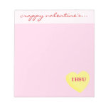 I Hate You and Valentine's Day Too Memo Pads