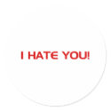 I HATE You stickers