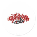 I Hate Zombies stickers