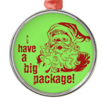 I have a big package - Santa Claus Christmas Tree Ornaments