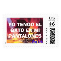 I have a cat in mi pants postage