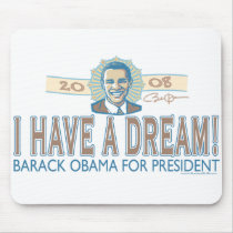 I Have A Dream Halo Mousepad by ObamaHomeboy I Have A Dream Halo Mousepad