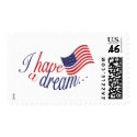 I have a Dream postage by patriotic_tshirts I have a Dream postage