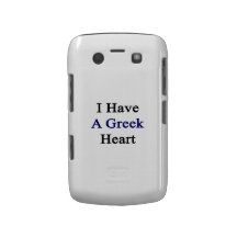 I Have A Greek Heart Blackberry Bold Case