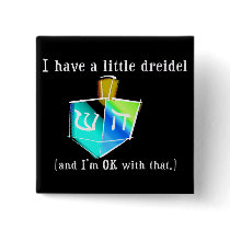 I Have a Little Dreidel Buttons