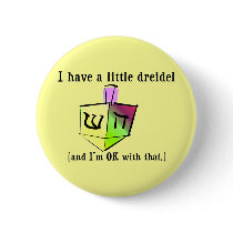 I Have a Little Dreidel Buttons