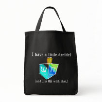 I Have a Little Dreidel Dark Bags bags