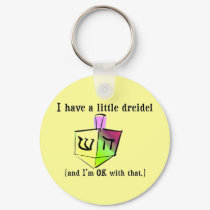 I Have a Little Dreidel Keychain