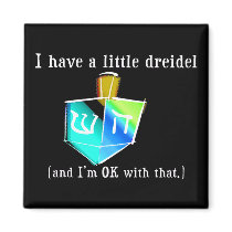 I Have a Little Dreidel Magnets magnets