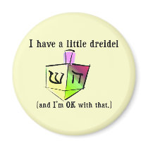 I Have a Little Dreidel Magnets magnets