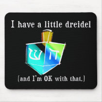 I Have a Little Dreidel Mousepad