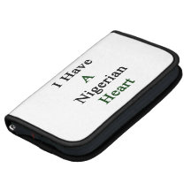 I Have A Nigerian Heart. Folio Planner