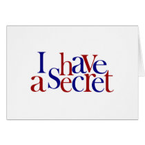 I Have A Secret cards by Coolkidstees I Have A Secret cards
