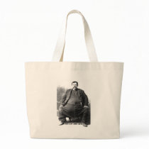I Have A Soft Creamy Center ~ Fat Carnival Man Canvas Bags