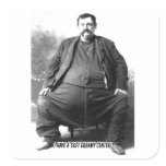 I Have A Soft Creamy Center ~ Fat Carnival Man Stickers
