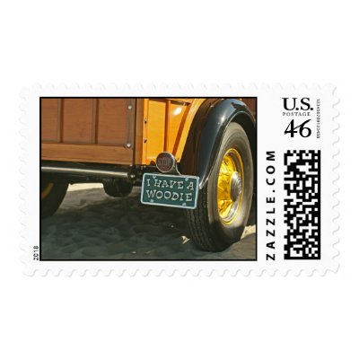 I Have a Woodie Postage Stamp by woodies