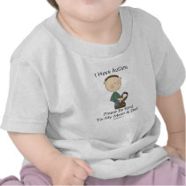 I Have Autism (boy) t-shirts