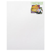 I Have Balls Letterhead