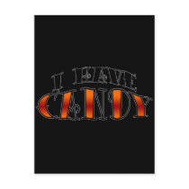 I have candy postcards
