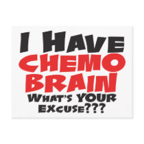 I Have Chemo Brain Postcards
