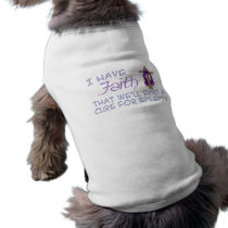 I Have FAITH We'll Find A Cure For Epilepsy pet clothing