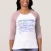 Ladies 3/4 Sleeve Raglan (Fitted)