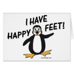I Have Happy Feet! Greeting Card
