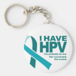 I Have HPV Keychain