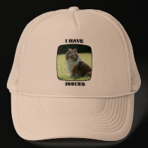 I have issues shetland sheepdog hat hats