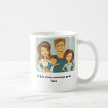 'I Have Kids' status message mug - Customized