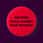 I have multiple food allergies!