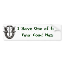 I Have One of the Few Good Men- sticker bumper stickers by britlelli I Have One of the Few Good Men- sticker bumper stickers