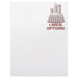 I Have Options Letterhead Template