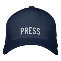 I have press pass! Just ask Embroidered Hats