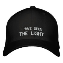 I HAVE SEEN , THE LIGHT EMBROIDERED HATS