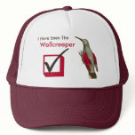 I Have Seen the Wallcreeper Birder's Check Box hats