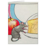 I have seen you, little mouse greeting card