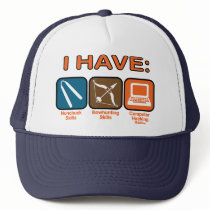 I Have Skills Napoleon Dynamite hats